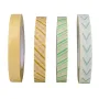 Sterilisatie plakband Crêpe, beige met EO-indicator